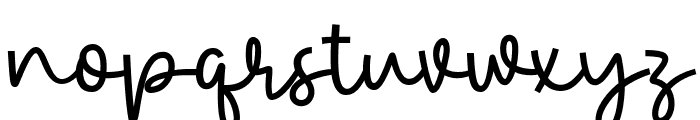 Twinkle Bear Script Font LOWERCASE