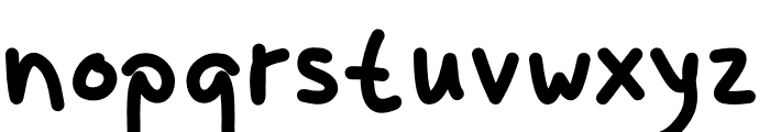 Twinkle Day Regular Font LOWERCASE