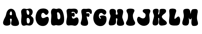 Twinkle Groove Font LOWERCASE