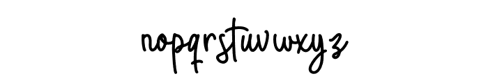 Twinkling Original Font LOWERCASE