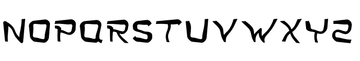 Twist Star Type Font UPPERCASE
