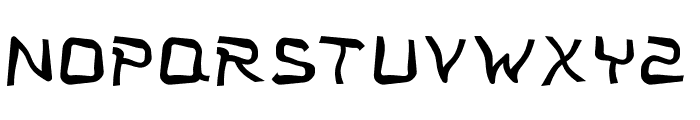 Twist Star Type Font LOWERCASE