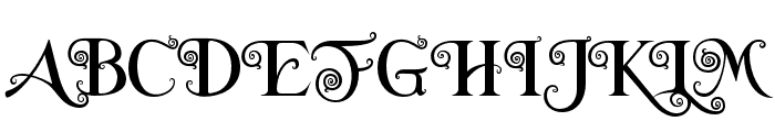 Twisted Fable Regular Font UPPERCASE