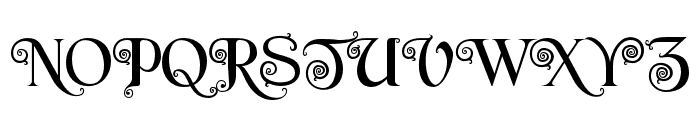 Twisted Fable Regular Font UPPERCASE