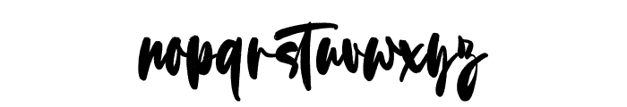 Twisted Lollipop  Regular Font LOWERCASE