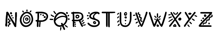 Twisted Font UPPERCASE