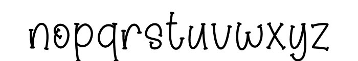 Twister Candy Font LOWERCASE