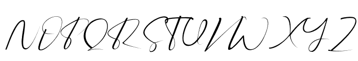 Twistter-Regular Font UPPERCASE