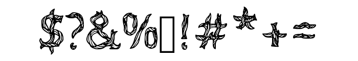 Twistwood Regular Font OTHER CHARS