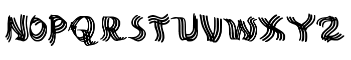 Twisty Girlz Regular Font UPPERCASE