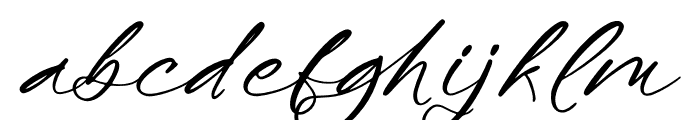 Twodinch Geliant Italic Font LOWERCASE