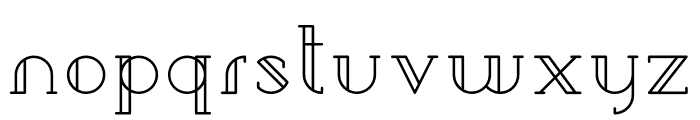 TypEx II Ochakov Font LOWERCASE