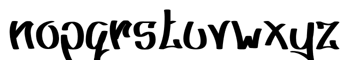 Type 2 Font LOWERCASE