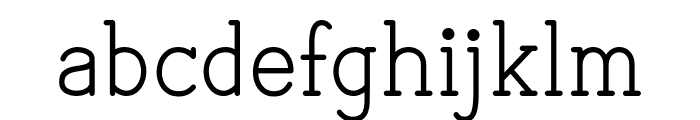 Type & Write Font LOWERCASE