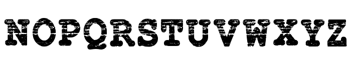 Type Writer Classic Regular Font UPPERCASE