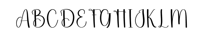 Typhology Font UPPERCASE