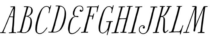 TypnicTitling Font UPPERCASE