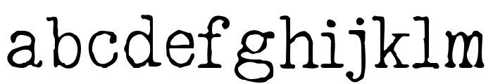 Typrighter-V1 Font LOWERCASE