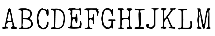 Typrighter-V2 Font UPPERCASE
