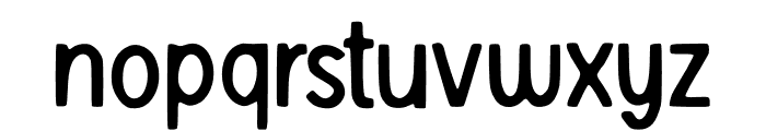 Typuffin Font LOWERCASE