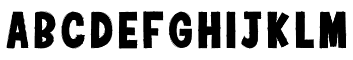 UFO Space Font LOWERCASE
