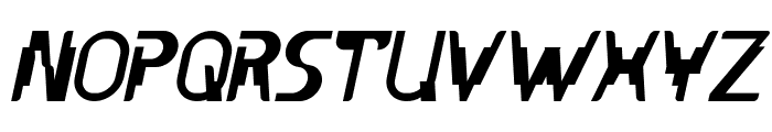 UNDER STAND Bold Italic Font UPPERCASE