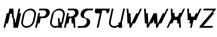 UNDER STAND Italic Font UPPERCASE