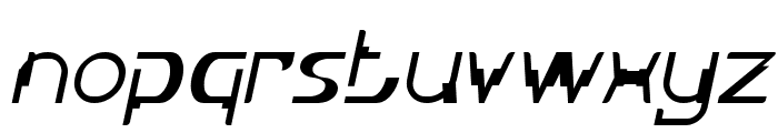 UNDER STAND Italic Font LOWERCASE