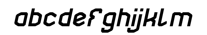 UNDERGROUND Italic Font LOWERCASE