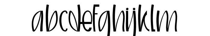 UNICORN SleEP Regular Font LOWERCASE