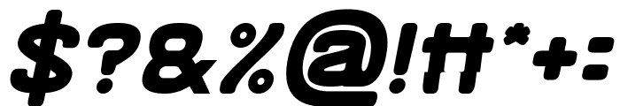 UNLOCK Bold Italic Font OTHER CHARS