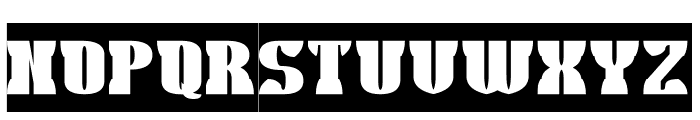 UNPREDICTABLE FUTURE-Inverse Font UPPERCASE
