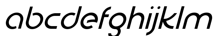 URIAL FONT Light Italic Font LOWERCASE