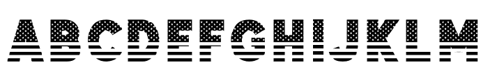 USA Dad Font 1 Regular Font LOWERCASE