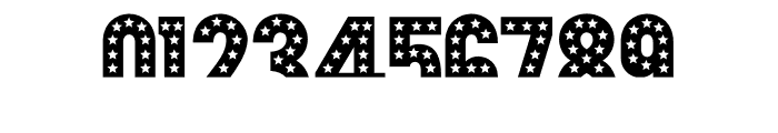 USA Nation Star Font OTHER CHARS