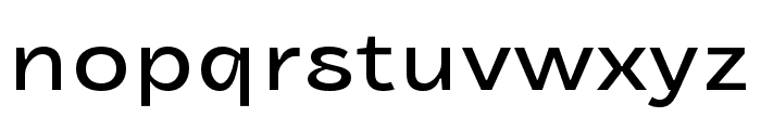 UT Qraste Regular Font LOWERCASE