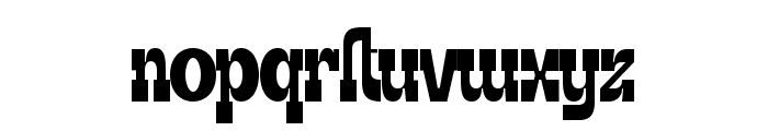 Uachmain Slab Font LOWERCASE