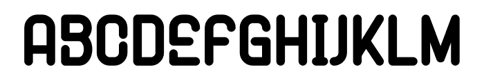 Ubiglan Font UPPERCASE