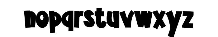 Udderly Fall CF Font LOWERCASE