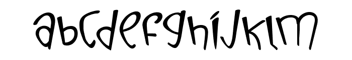 Ugly Monster Font LOWERCASE