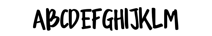 Ugroh-Regular Font LOWERCASE