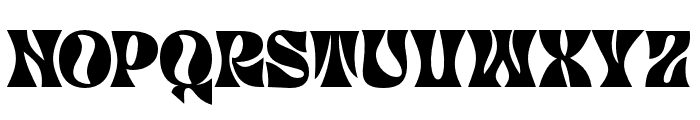 Ula Dawa Regular Font UPPERCASE