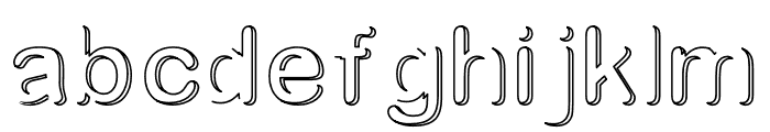 Ully Font LOWERCASE
