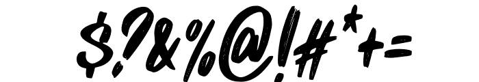 UltimateBattle-Italic Font OTHER CHARS