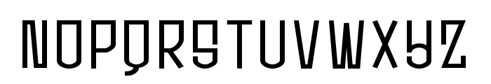 Ultras Font LOWERCASE