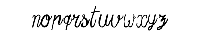 Ulyssa Font LOWERCASE