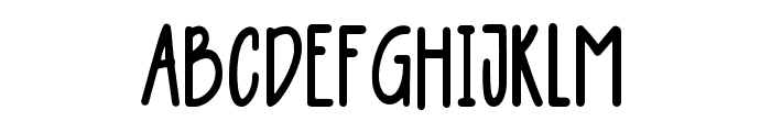 Umberella-Regular Font UPPERCASE