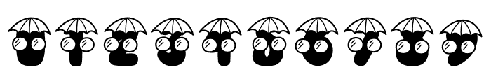 UmbrellaSummer Font OTHER CHARS