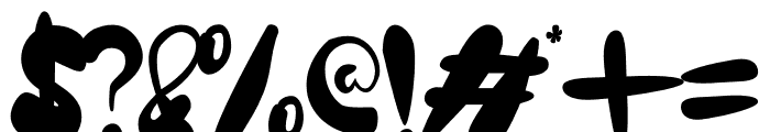 Umbridge Font OTHER CHARS