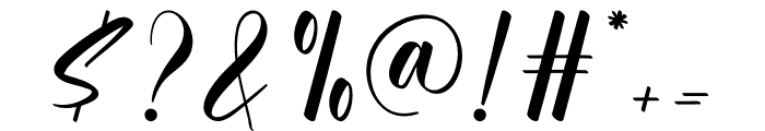 Unbroken Dream Font OTHER CHARS